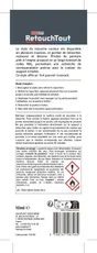 Feutre de retouche RETOUCHTOUT blanc brillant 10ml