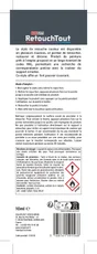 Feutre de retouche RETOUCHTOUT gris anthracite 10ml