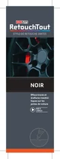 Feutre de retouche RETOUCHTOUT jantes noir 10ml