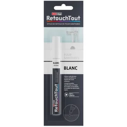 Feutre de retouche RETOUCHTOUT sanitaire blanc 10ml