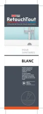 Feutre de retouche RETOUCHTOUT sanitaire blanc 10ml