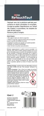 Feutre de retouche RETOUCHTOUT sanitaire blanc 10ml