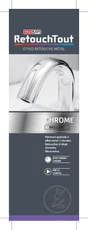 Feutre de retouche RETOUCHTOUT chrome brillant 6ml