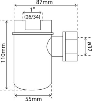 Entonnoir siphon nf gds