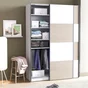 Kit rail pour 2 portes coulissantes SPACEO Evo'M L.160 cm