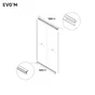 Kit rail pour 2 portes coulissantes SPACEO Evo'M L.120 cm