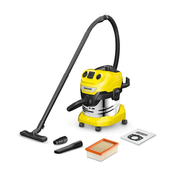 Aspirateur de chantier eau et poussières KARCHER WD 4 SPEC, 21 kPa, 20 l