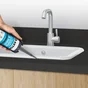 Mastic silicone cuisine/bain noir AXTON cartouche 280 ml
