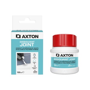 Dissolvant joint mastic silicone/polymère hybride AXTON gel 100ml