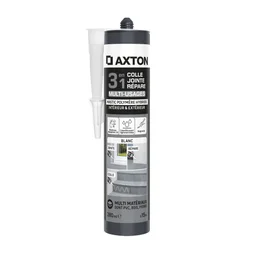 Mastic 3en1 multi usages polymère hybride AXTON blanc cartouche 280ml