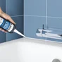 Mastic silicone cuisine/bain neutre blanc AXTON cartouche 280 ml