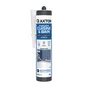 Mastic silicone cuisine/bain neutre transparent AXTON cartouche 280 ml