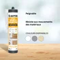 Mastic mur/fenetre acrylique platre/bois/beton AXTON blc cart 280ml x2
