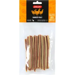 Friandise chien sandwich poulet 100g