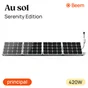 Panneau solaire Beem Serenity, kit de démarrage 420W, installation au sol