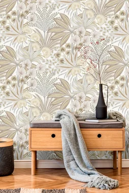 Papier peint intissé Jody beige