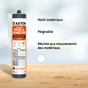 Mastic mur/fenetre acrylique alu/pvc/bois AXTON blanc cartouche 280ml
