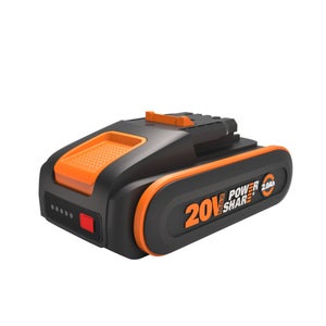 Batterie WORX, 20 V, 2 Ah Wa3639 lithium-ion