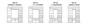 Kit dressing duo effet chêne avec rideau H.220 x l.163 à 220 x P.48 cm