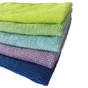 Lot de 5 chiffon microfibre recyclé multisurface, LISERÉ VERT