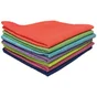 Lot de 7 chiffon microfibre recyclé multisurface, LISERÉ VERT