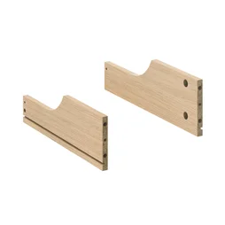 Découpe Tiroir blanc l.3 cm x P.46 cm Remix