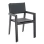 Fauteuil NATERIAL Orion Alpha II gris anthracite