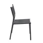 Chaise de jardin en aluminium, Lyra Béta gris anthracite, NATERIAL