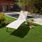 Bain de soleil RIVERA 4 positions beige