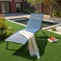 Bain de soleil RIVERA 4 positions beige
