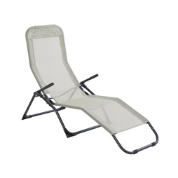 Bain de soleil en acier, 2 potitions, Kroma, vert