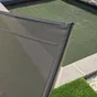 Bain de soleil RIVERA 4 positions gris anthracite