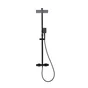 Colonne de douche thermostatique, SENSEA Studio, Noir