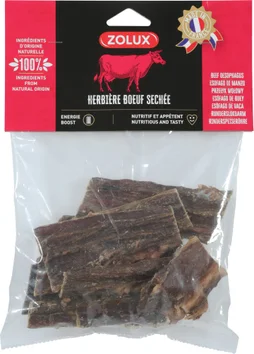 Friandise chien herbiere boeuf sechee 150g