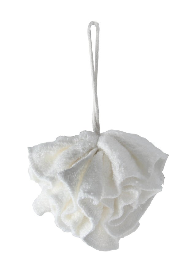 Fleur de douche coton blanc