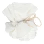 Fleur de douche coton blanc