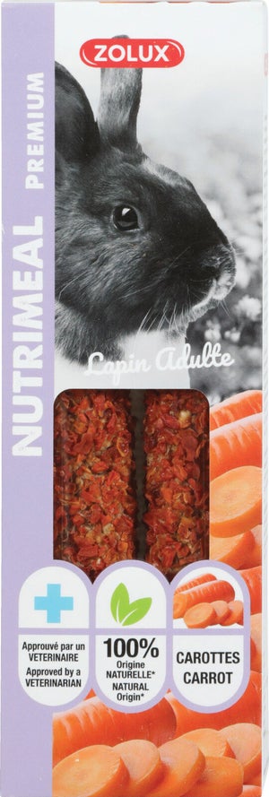 Friandise lapin sticknutrimeal3 carotte 115g