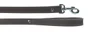 Laisse chien cuir double 0.5 m/25 mm marron