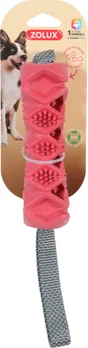 Jouet chien TPR os outdoor terracota
