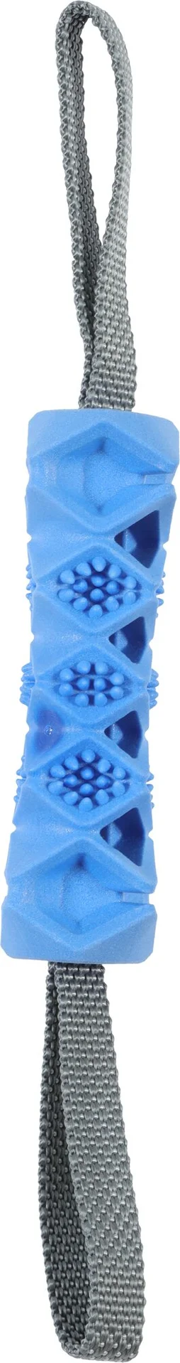 Jouet chien TPR os outdoor bleu