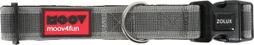 Collier chien reglable Moov 40 mm  gris