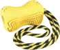 Jouet chien caoutchouc corde titan S jaune