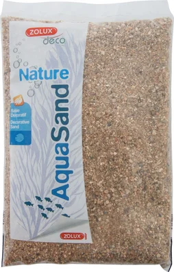 Sable decoratif aquarium aquasand naturel riviere 1-4mm 1kg