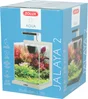 Aquarium verre/bois jalaya 2 led 10l filtre 20x20x25cm gris zebrano