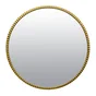 Miroir Livia rond doré diamètre 80 cm