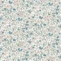 Papier peint intissé Petites fleurs menthe