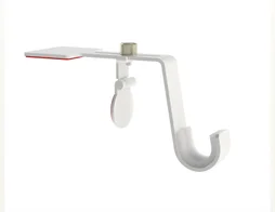 Renfort central support sans perçage Caisson volet, 20/28 mm blanc verni CESSOT