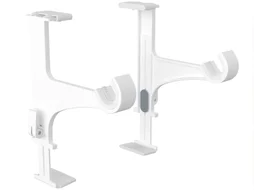 Lot de 2 supports sans perçage tringle à rideau, caisson volet, blanc CESSOT