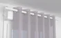 Lot de 2 supports sans perçage tringle à rideau, caisson volet, blanc CESSOT
