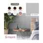 Papier peint vinyle intisse aspect paille gris granit 5 inspire